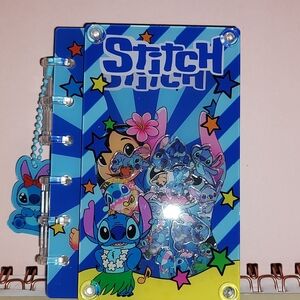 Stitch Notebook Journal - Blue Tropical Design